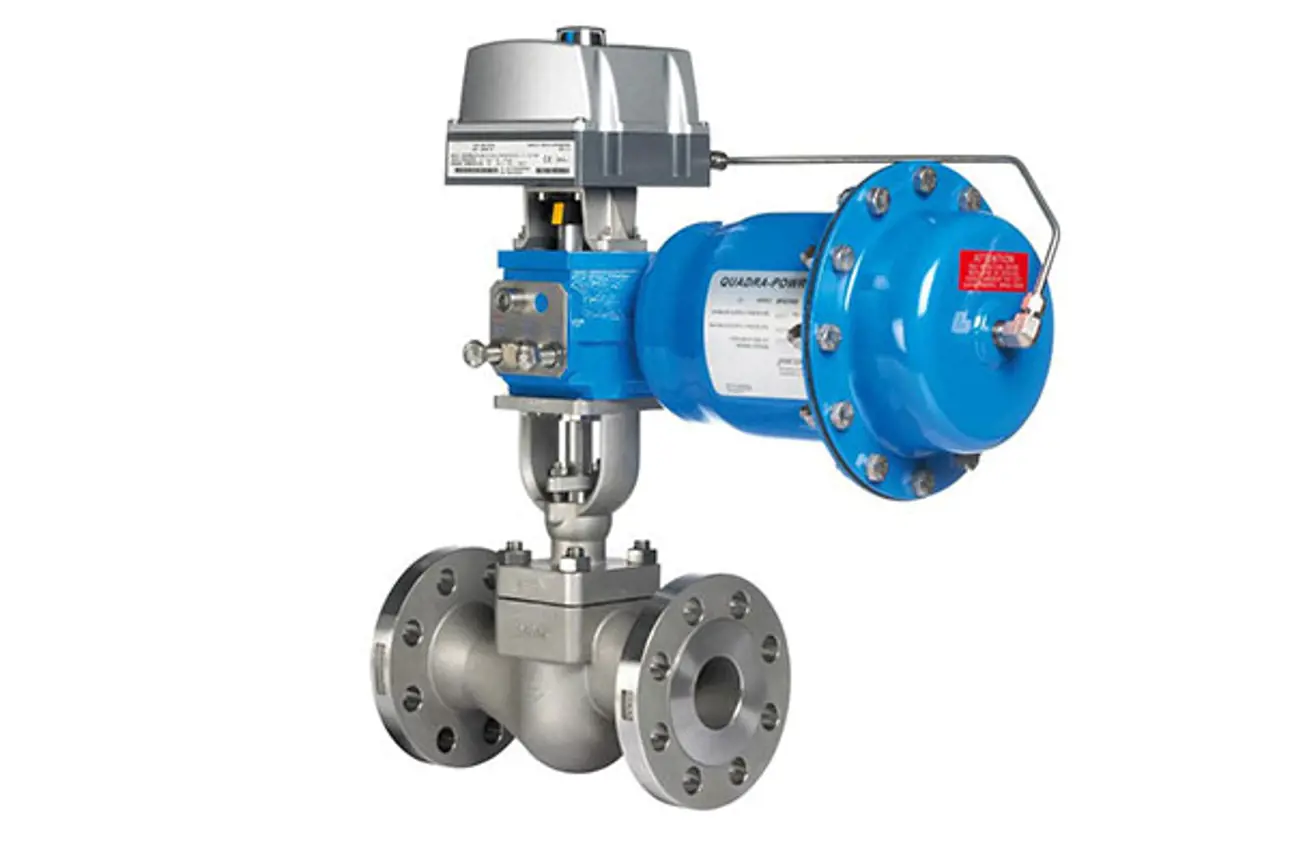 ValmetNeles™ RotaryGlobe™ control valve, series ZX