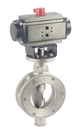 Valmet Teflon Seated Butterfly Valve