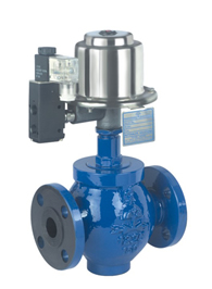 Pneucon Automation GLOBE 2 WAY VALVE (Piston Operated Valve)