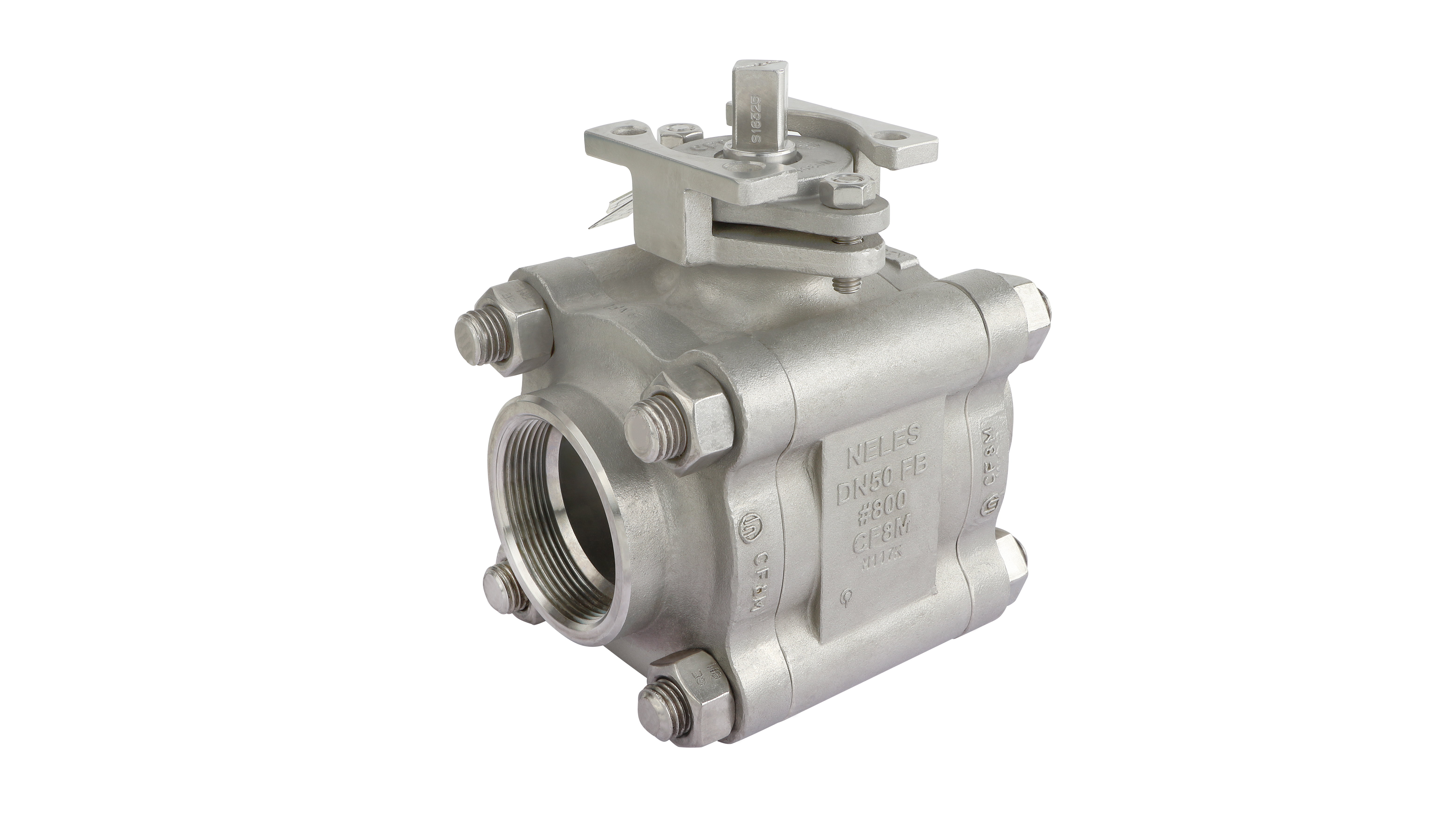 ValmetNeles Easyflow™ J4 series 3-piece floating ball valve