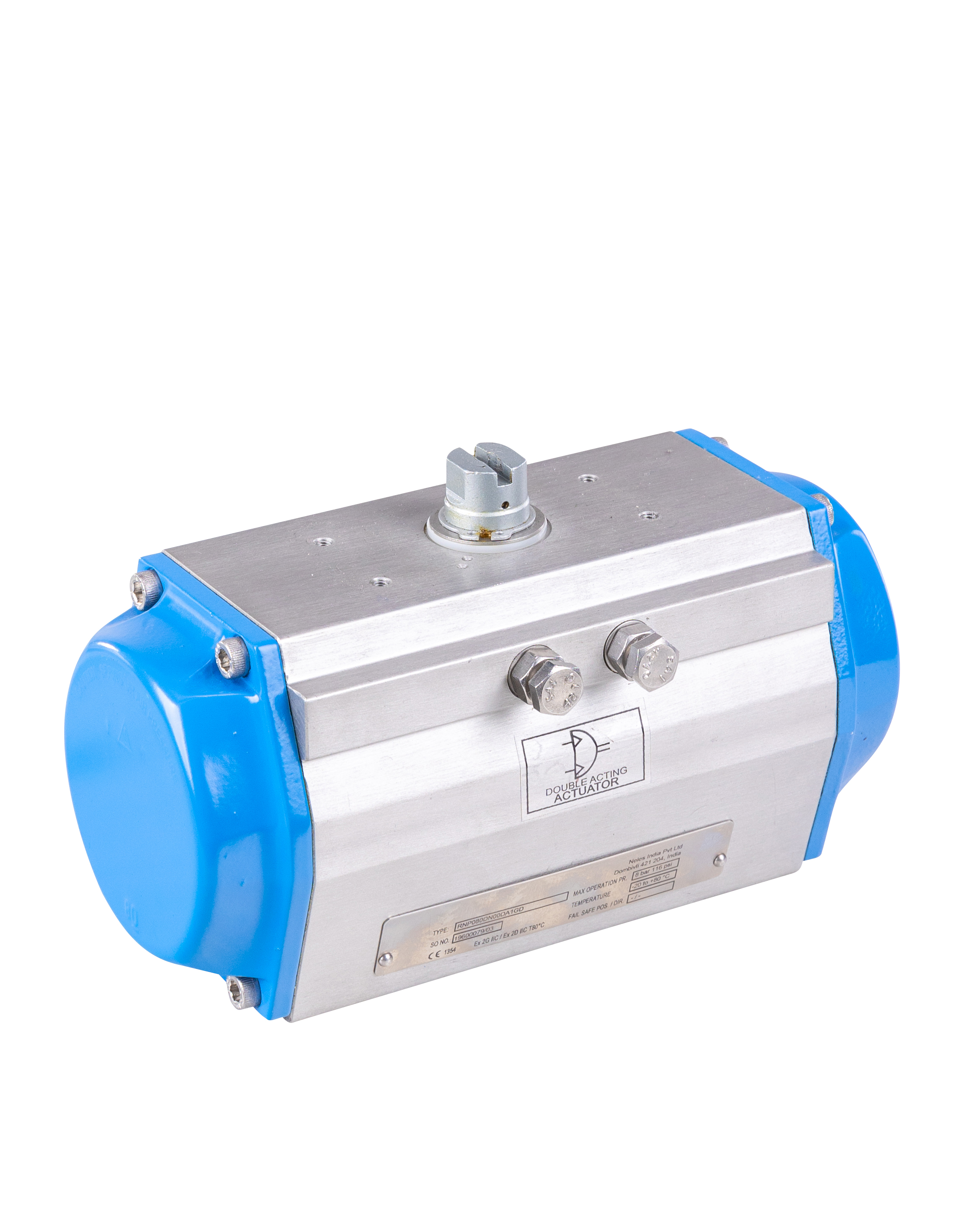 ValmetNeles Easyflow™ rack and pinion actuator, series RNP