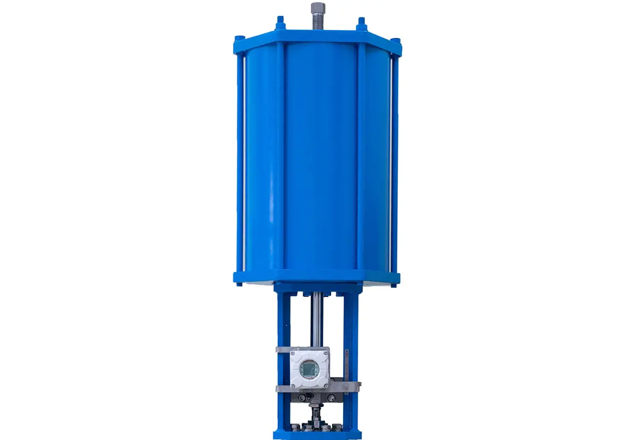 ValmetNeles pneumatic linear cylinder actuator, series VB