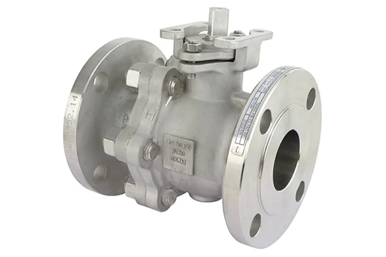 ValmetNeles Easyflow™ J9 series flanged floating ball valve