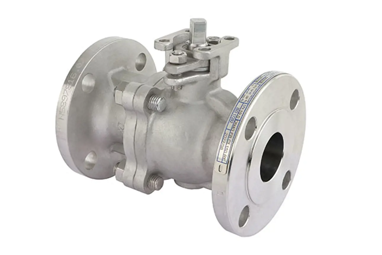 ValmetNeles Easyflow™ J7 series flanged floating ball valve