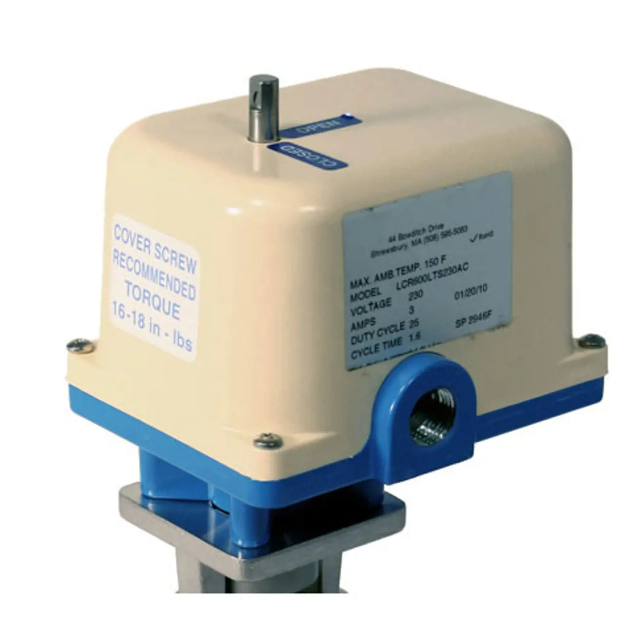 ValmetValvcon™ LCR-Series economical reversing electric actuator